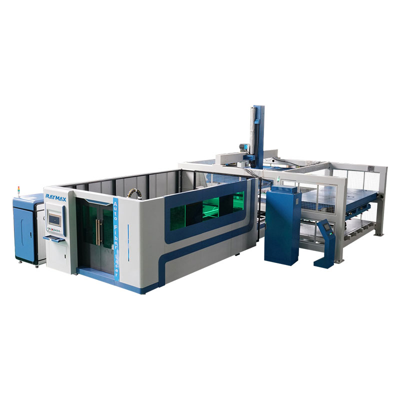 Automatické nakladanie a vykladanie laserového rezacieho stroja
