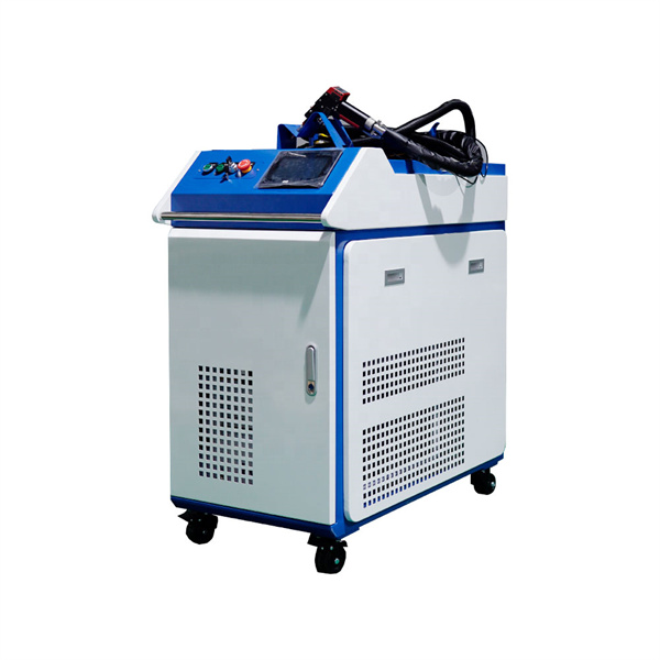 Ručný 1000w laserový zvárací stroj s optickými vláknami Cena Hliníkový ručný laserový zvárací stroj na nehrdzavejúcu oceľ